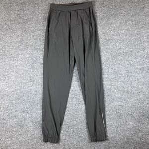 Lululemon Surge Joggers Mens XS Gray Pants Stretch Gym Ankle Zip Tall 29"